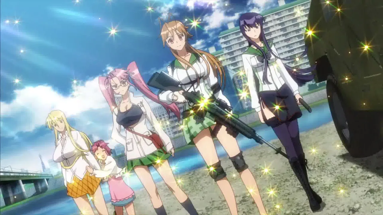 High School of the Dead Act.06 Episodes 08 Uncensured HD - Image 102