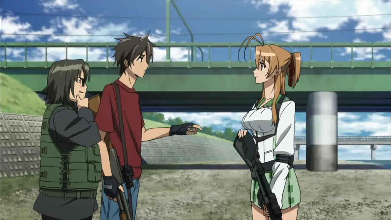 High School of the Dead Act.06 Episodes 08 Uncensured HD - Image 107