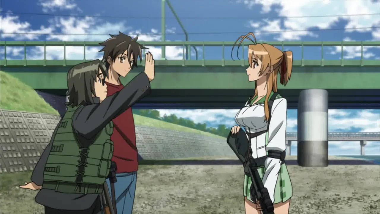 High School of the Dead Act.06 Episodes 08 Uncensured HD - Image 110
