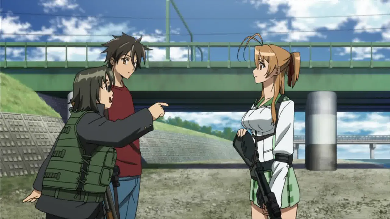 High School of the Dead Act.06 Episodes 08 Uncensured HD - Image 111