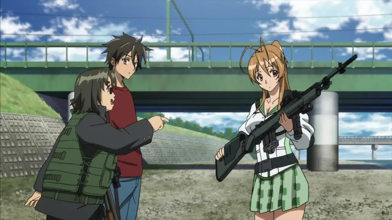 High School of the Dead Act.06 Episodes 08 Uncensured HD - Image 112
