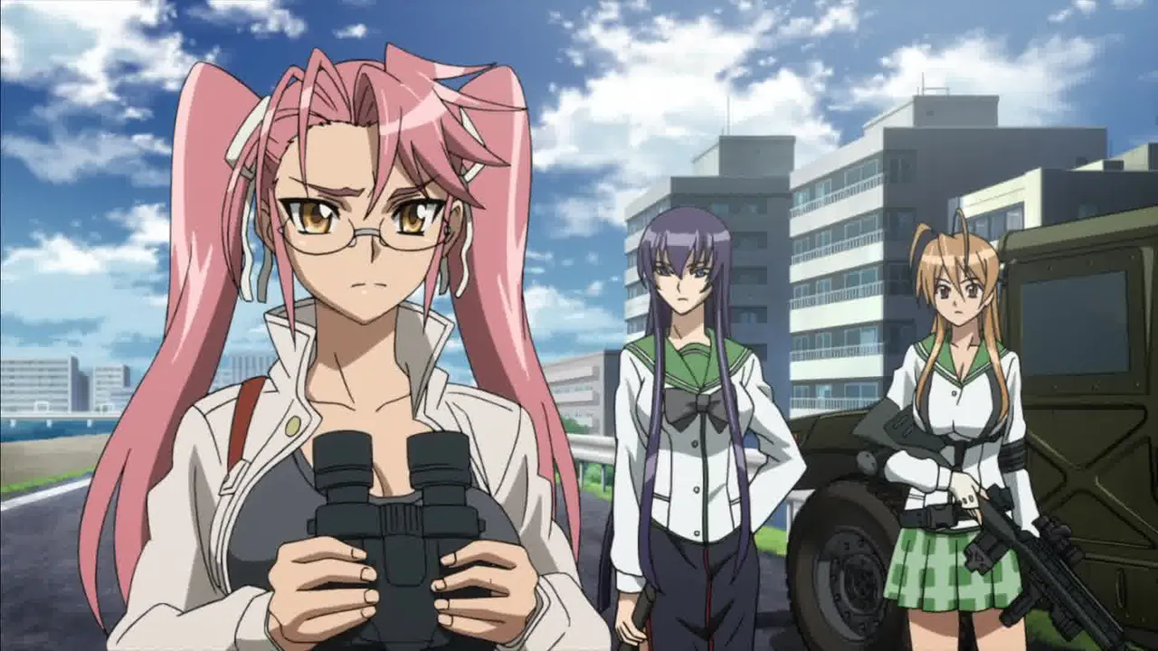 High School of the Dead Act.06 Episodes 08 Uncensured HD - Image 122