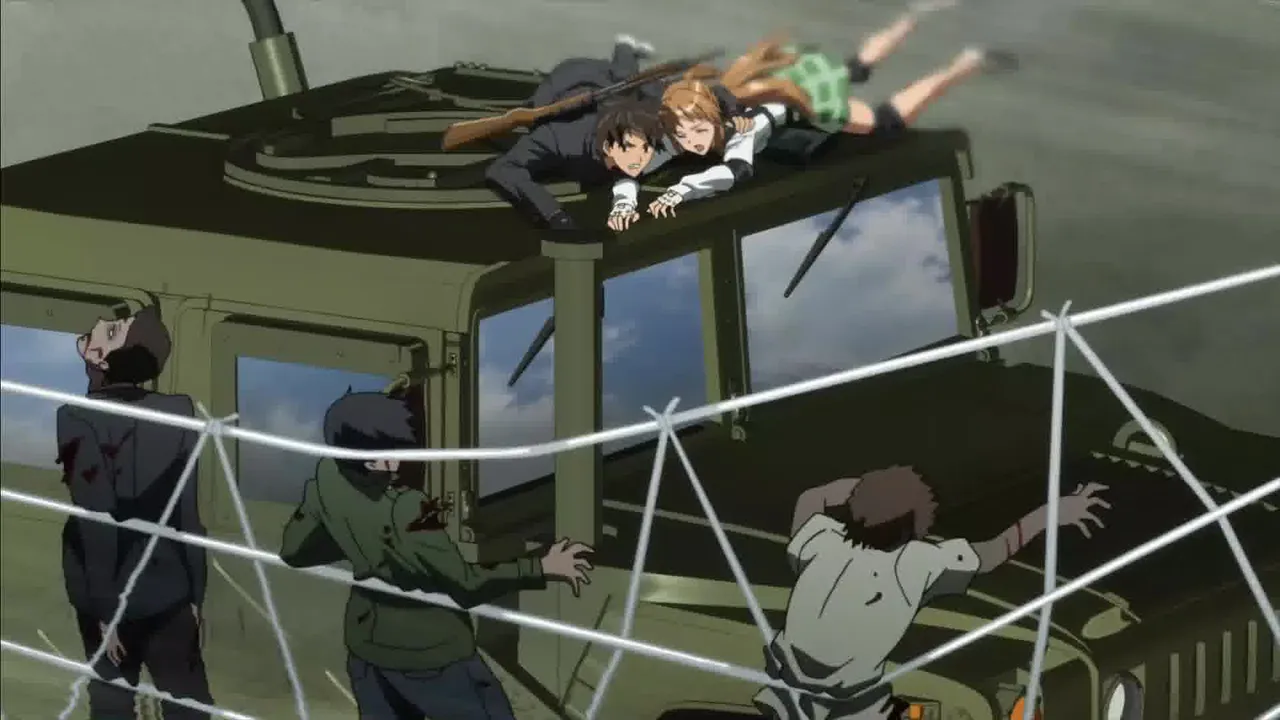 High School of the Dead Act.06 Episodes 08 Uncensured HD - Image 155