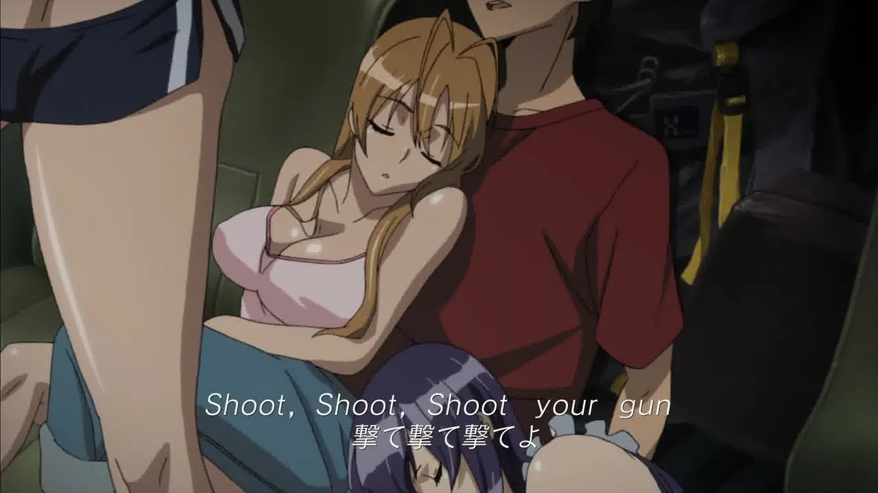 High School of the Dead Act.06 Episodes 08 Uncensured HD - Image 20