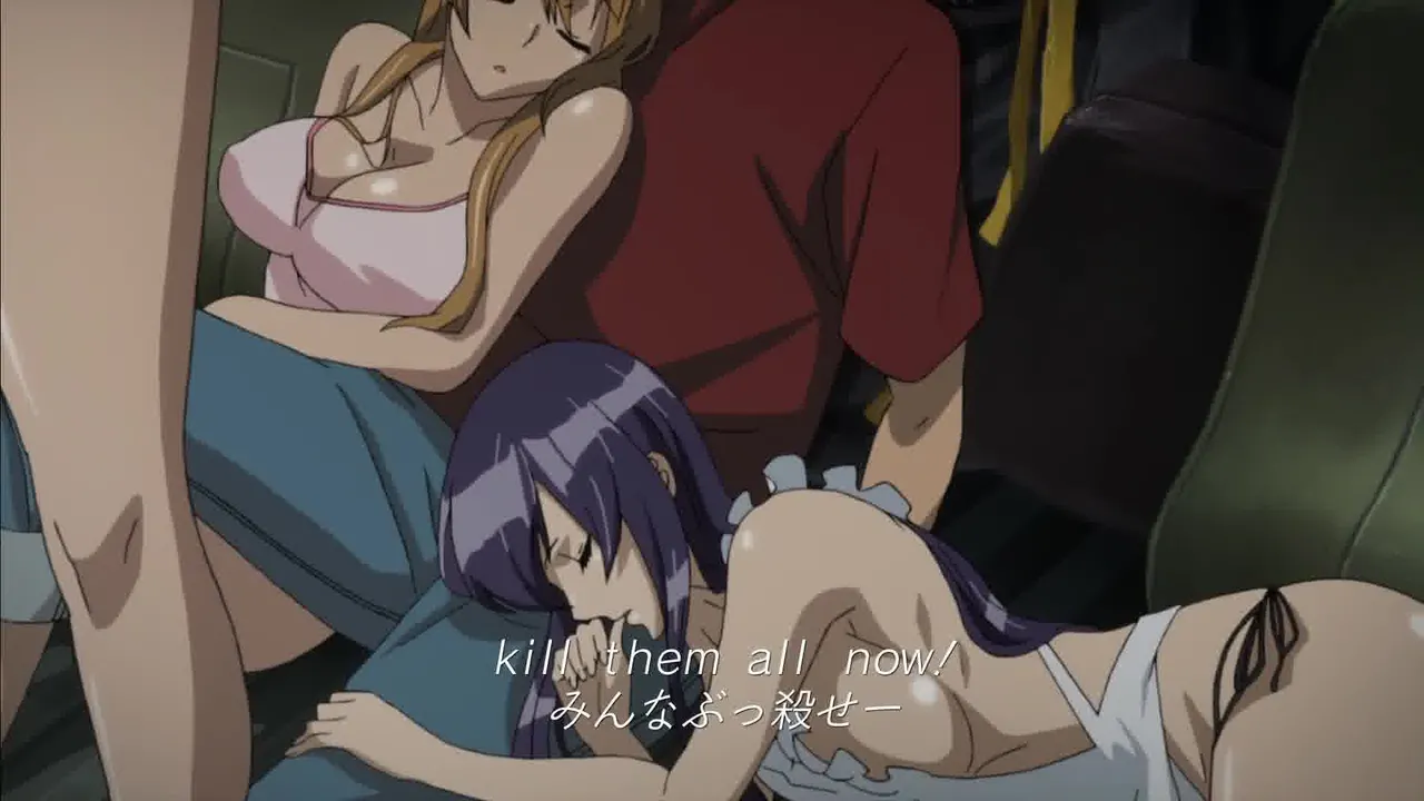 High School of the Dead Act.06 Episodes 08 Uncensured HD - Image 21
