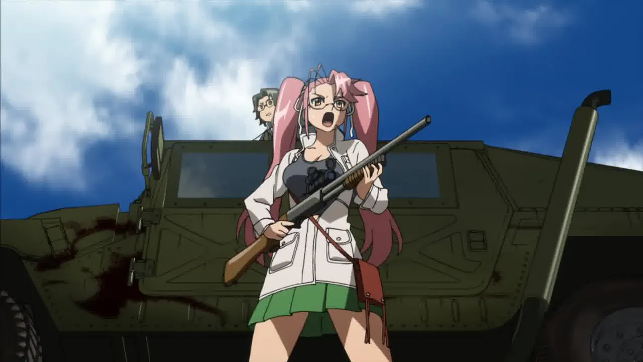 High School of the Dead Act.06 Episodes 08 Uncensured HD - Image 229