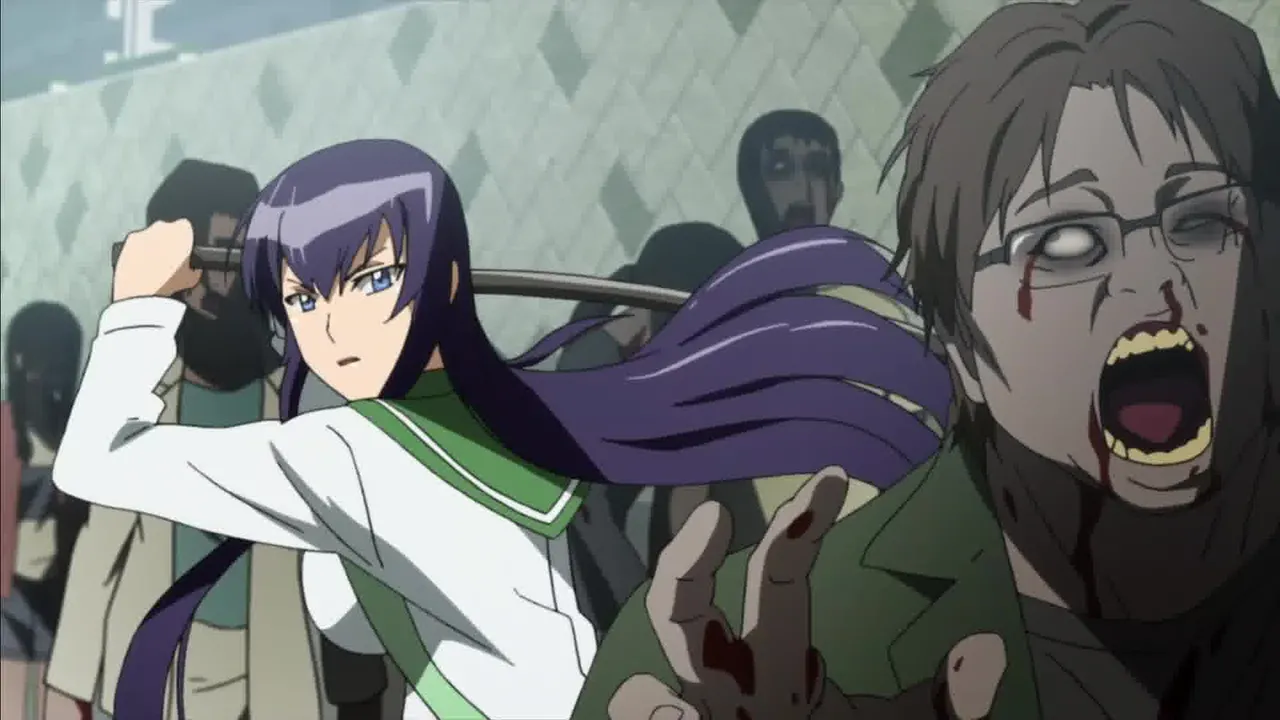 High School of the Dead Act.06 Episodes 08 Uncensured HD - Image 232