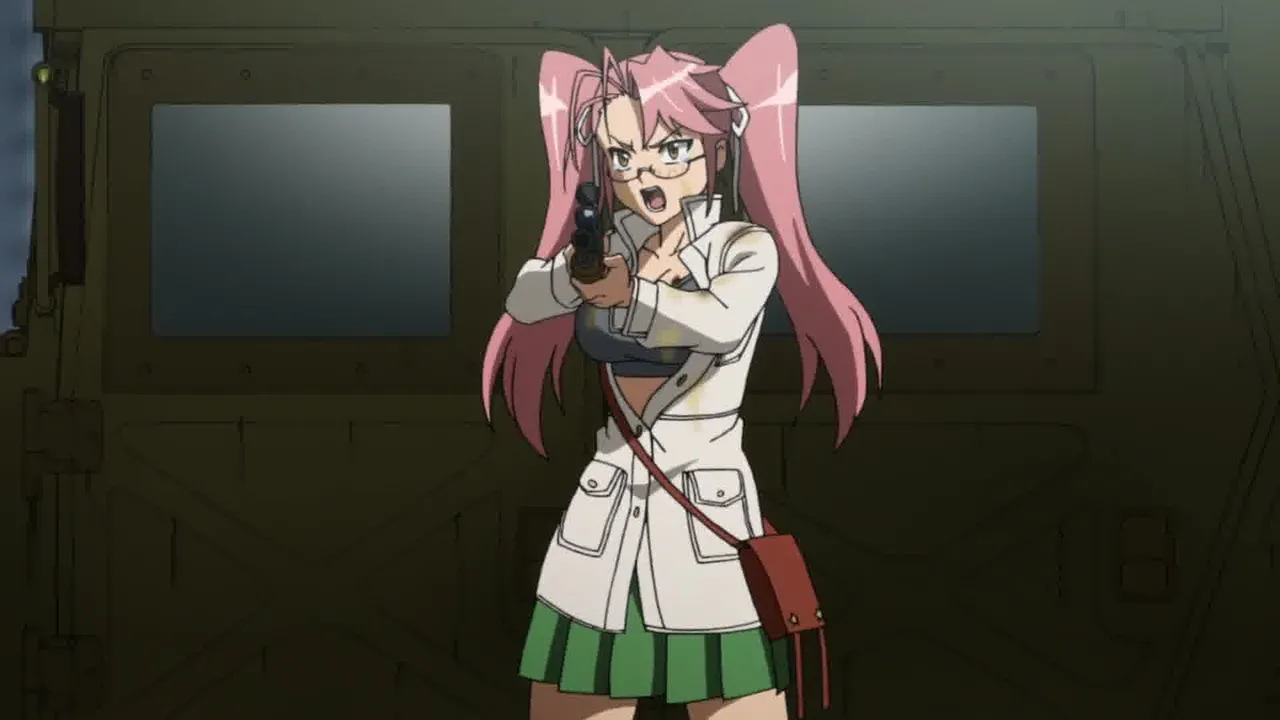 High School of the Dead Act.06 Episodes 08 Uncensured HD - Image 236