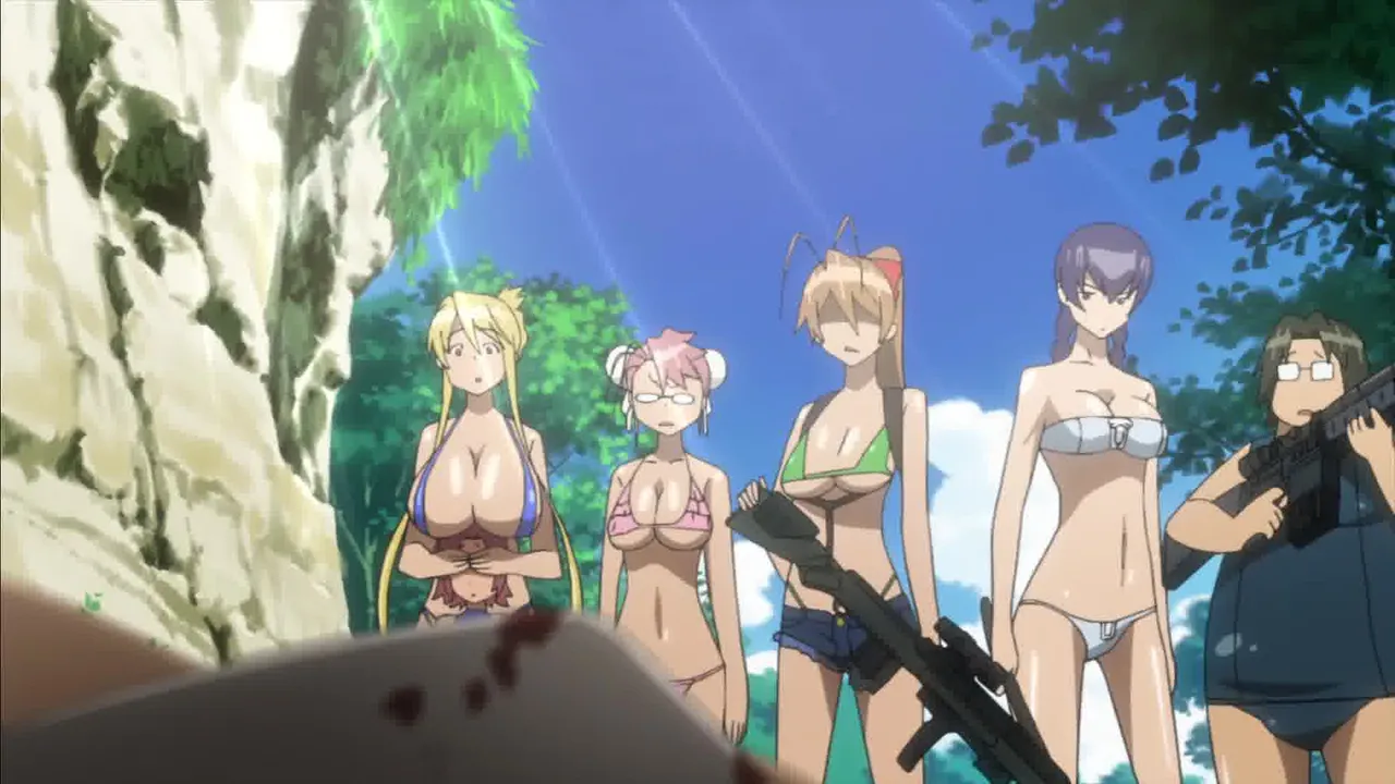 High School of the Dead OAV - Image 381