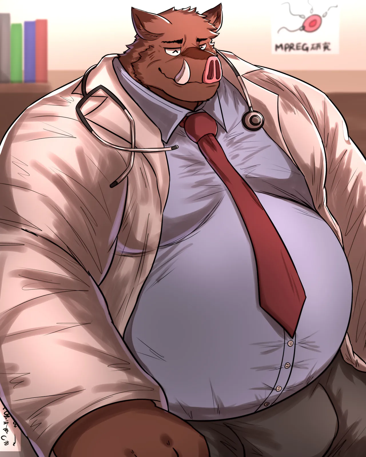 Higirai The pregnancy Boar Doctor English - Image 17
