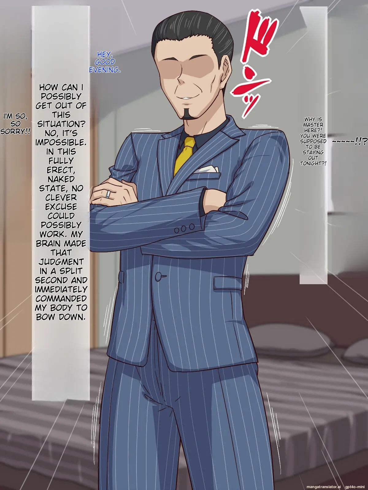 Himitsu Kessha Vanitas Otonari-san wa Inran Hitozuma Shemale English MTL - Image 97