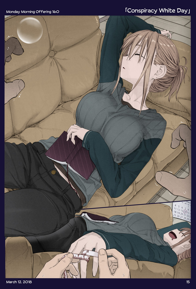 Himura Kiseki Getsuyoubi no Tawawa English Colorized - Image 161