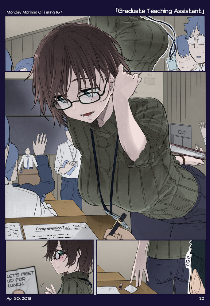 Himura Kiseki Getsuyoubi no Tawawa English Colorized - Image 168