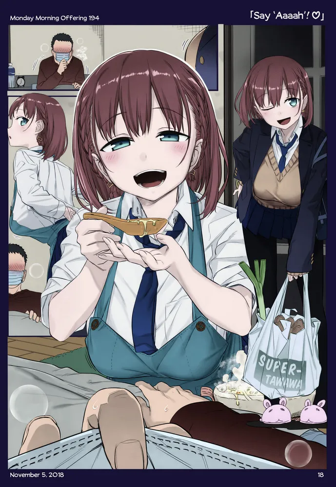 Himura Kiseki Getsuyoubi no Tawawa English Colorized - Image 195