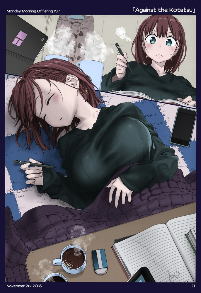 Himura Kiseki Getsuyoubi no Tawawa English Colorized - Image 198