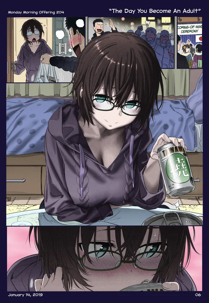Himura Kiseki Getsuyoubi no Tawawa English Colorized - Image 205