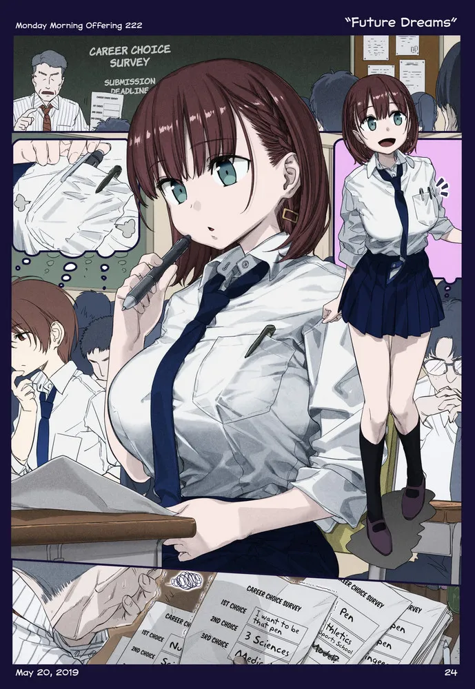 Himura Kiseki Getsuyoubi no Tawawa English Colorized - Image 223