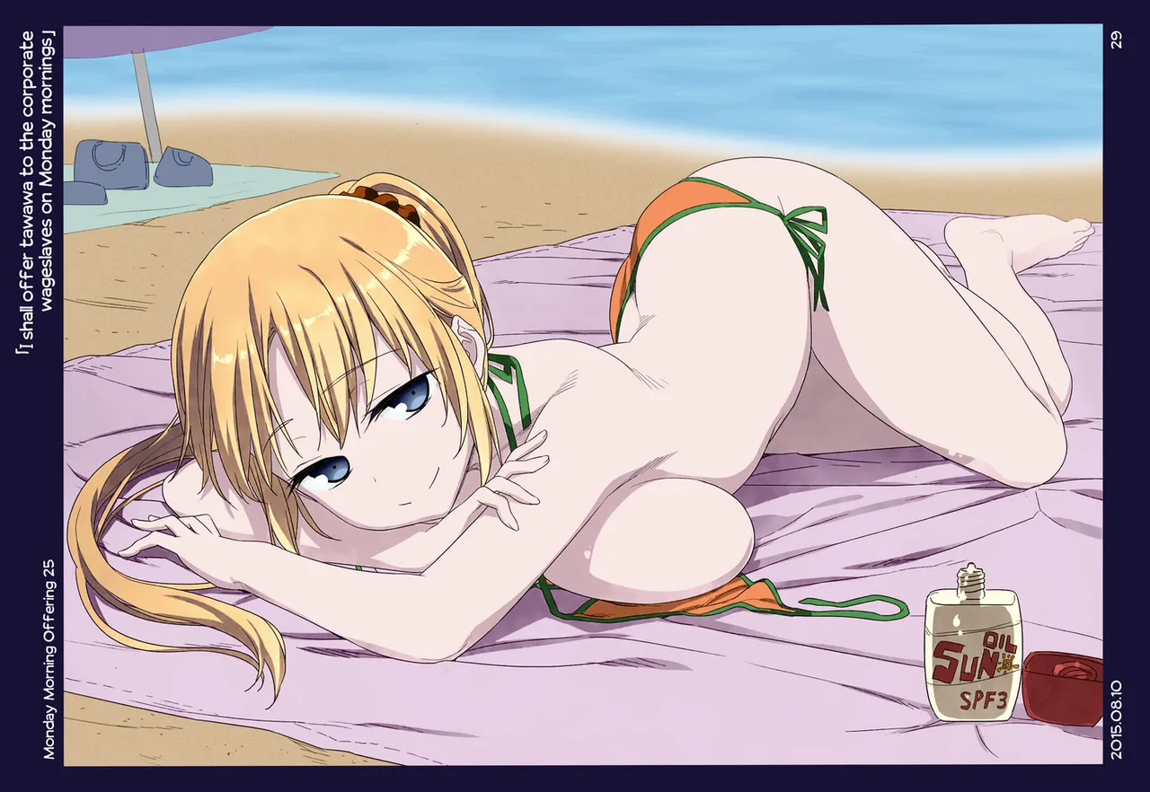 Himura Kiseki Getsuyoubi no Tawawa English Colorized - Image 25