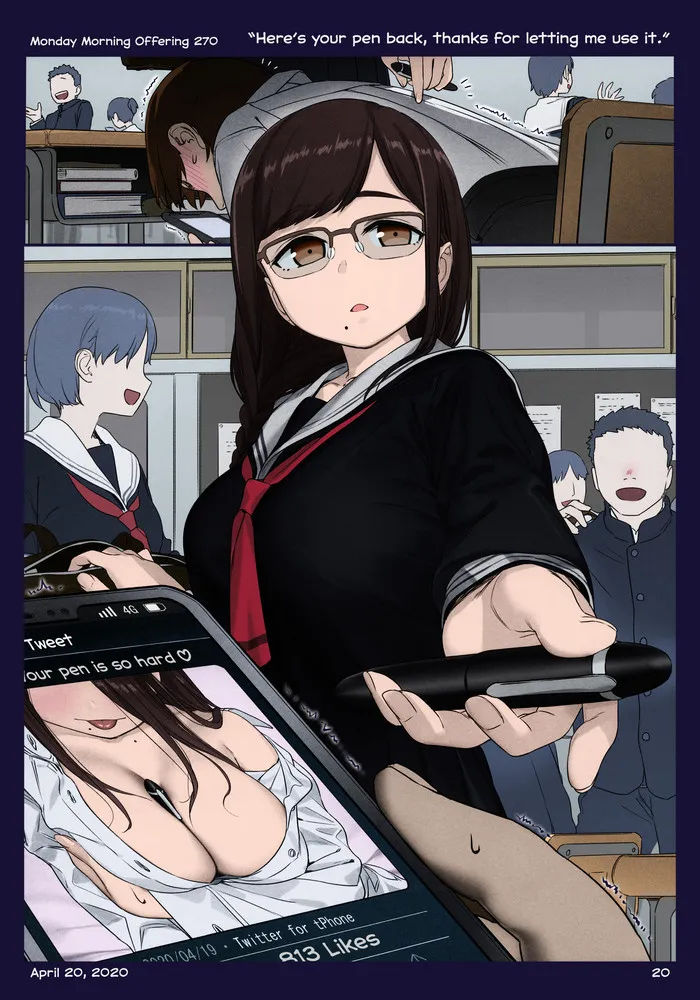 Himura Kiseki Getsuyoubi no Tawawa English Colorized - Image 271