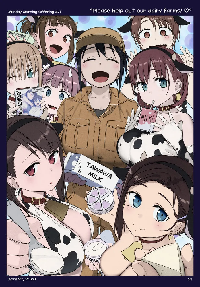 Himura Kiseki Getsuyoubi no Tawawa English Colorized - Image 272