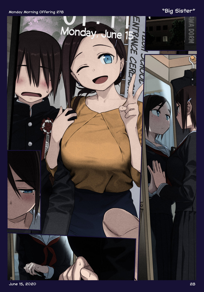 Himura Kiseki Getsuyoubi no Tawawa English Colorized - Image 279