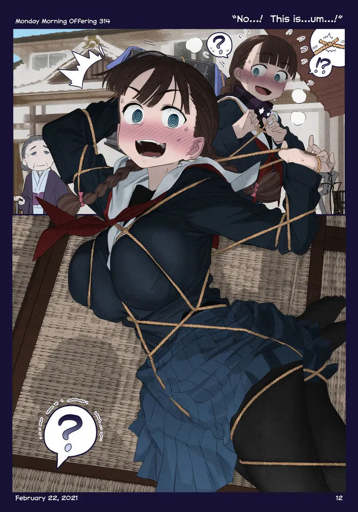 Himura Kiseki Getsuyoubi no Tawawa English Colorized - Image 316