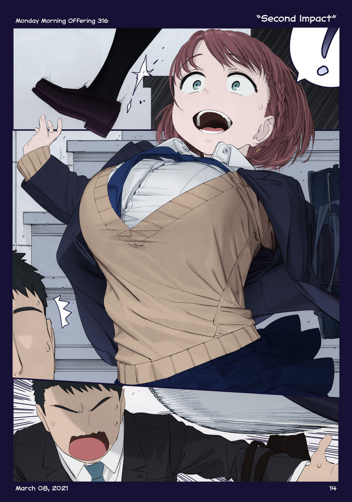 Himura Kiseki Getsuyoubi no Tawawa English Colorized - Image 318