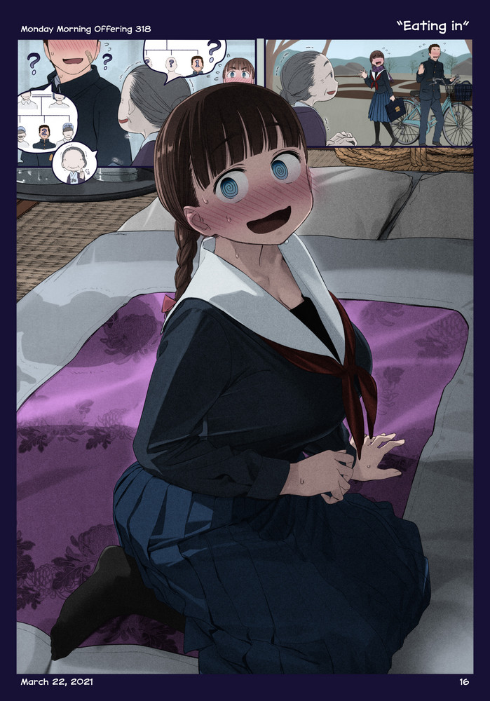 Himura Kiseki Getsuyoubi no Tawawa English Colorized - Image 321