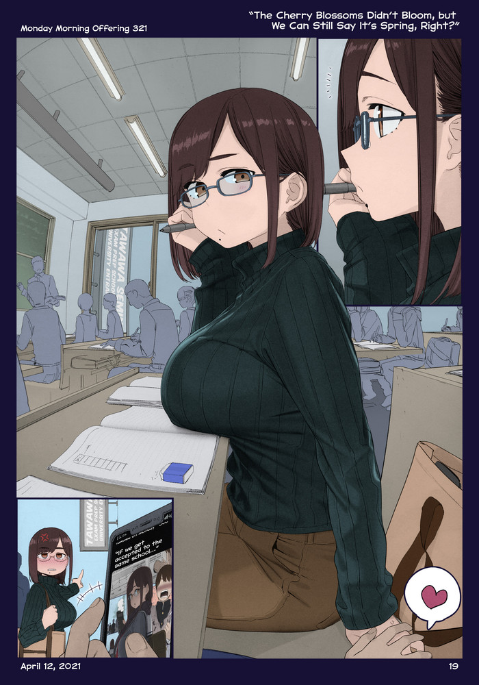 Himura Kiseki Getsuyoubi no Tawawa English Colorized - Image 324