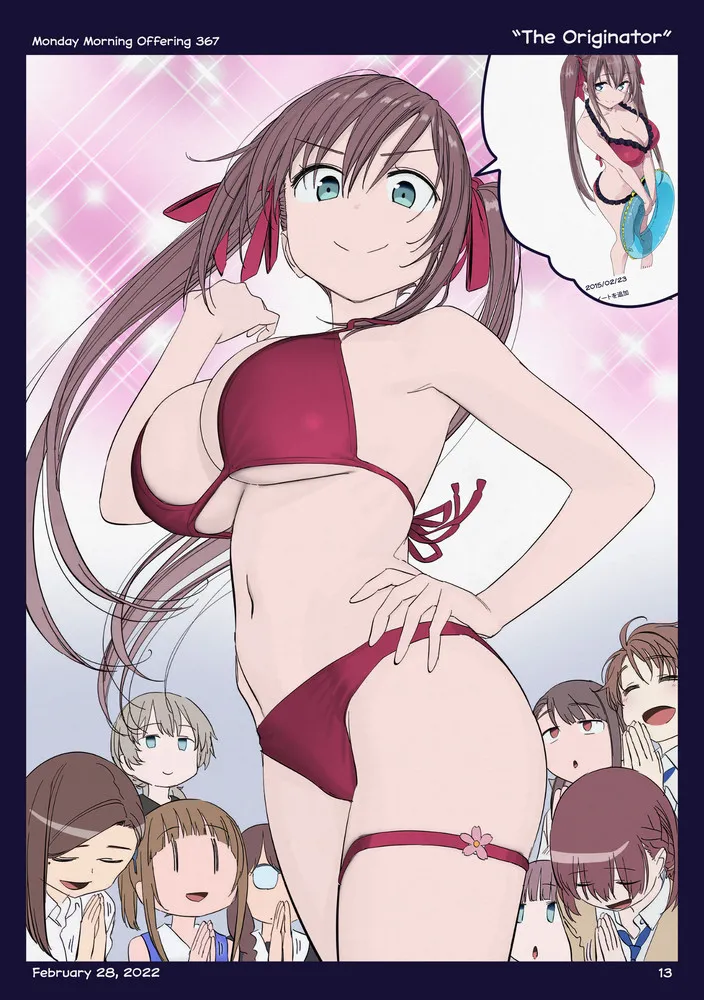 Himura Kiseki Getsuyoubi no Tawawa English Colorized - Image 330