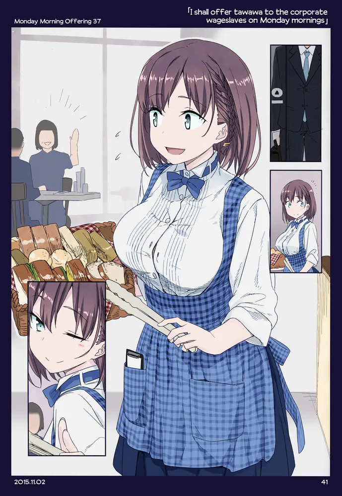 Himura Kiseki Getsuyoubi no Tawawa English Colorized - Image 37