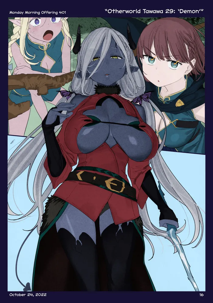 Himura Kiseki Getsuyoubi no Tawawa English Colorized - Image 365