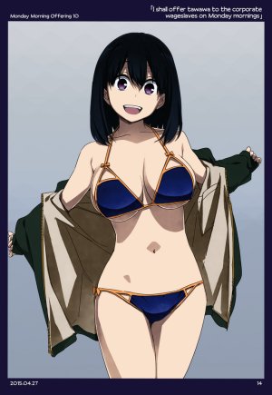 Himura Kiseki Getsuyoubi no Tawawa English Colorized - Page 10