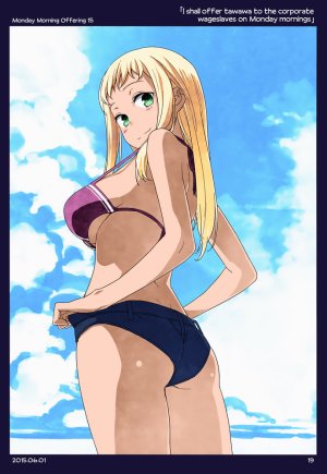 Himura Kiseki Getsuyoubi no Tawawa English Colorized - Page 15