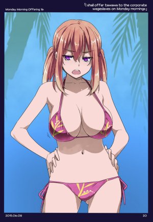 Himura Kiseki Getsuyoubi no Tawawa English Colorized - Page 16