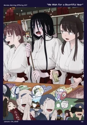 Himura Kiseki Getsuyoubi no Tawawa English Colorized - Page 308