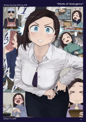 Himura Kiseki Getsuyoubi no Tawawa English Colorized - Page 309