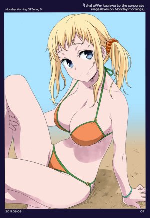 Himura Kiseki Getsuyoubi no Tawawa English Colorized - Page 3