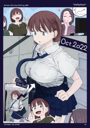 Himura Kiseki Getsuyoubi no Tawawa English Colorized - Page 362