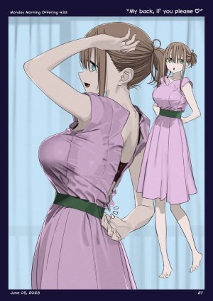 Himura Kiseki Getsuyoubi no Tawawa English Colorized - Page 397