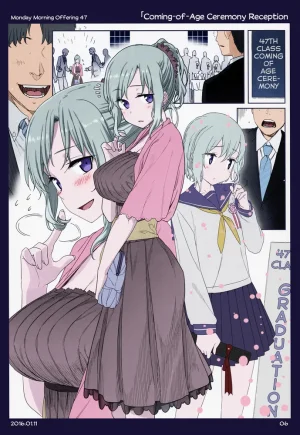 Himura Kiseki Getsuyoubi no Tawawa English Colorized - Page 47