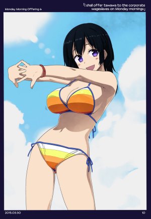 Himura Kiseki Getsuyoubi no Tawawa English Colorized - Page 6