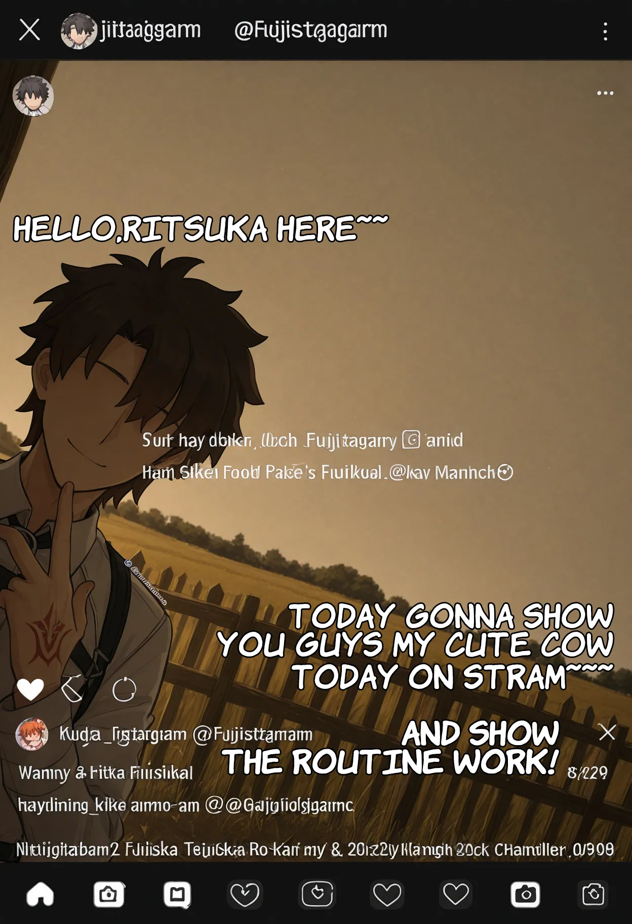 Hjopkml Uyti 乳牛飼育の記録 エクストラ日常の作業プロセス - Image 2