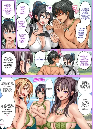 Hokekiyo Carnival Houhokekiyo Mujintou Sounan Harem 2 Ch.1-2 Deserted Island Castaway Harem 2 Ch.1 English Doujins.com - Page 38
