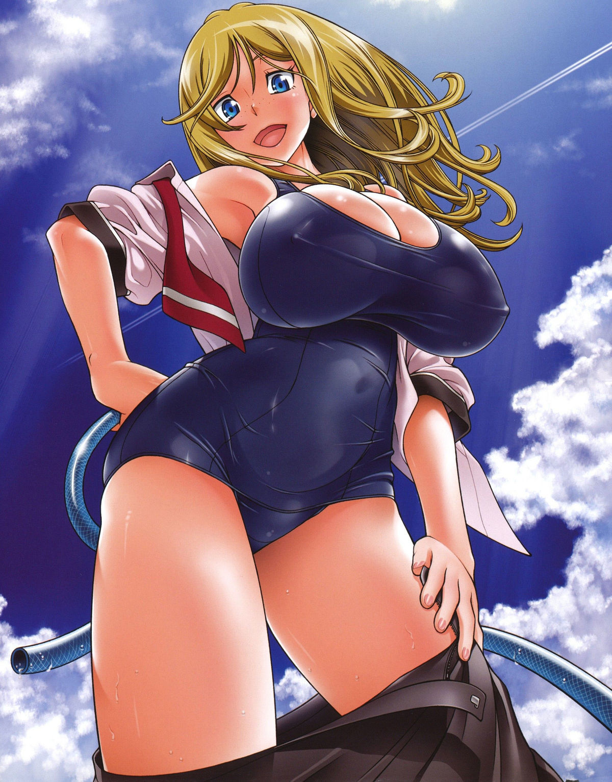 Honey Blonde - Busty hentai blonde gets ass fucked on the ferris wheel - 215 Pics - Image 211