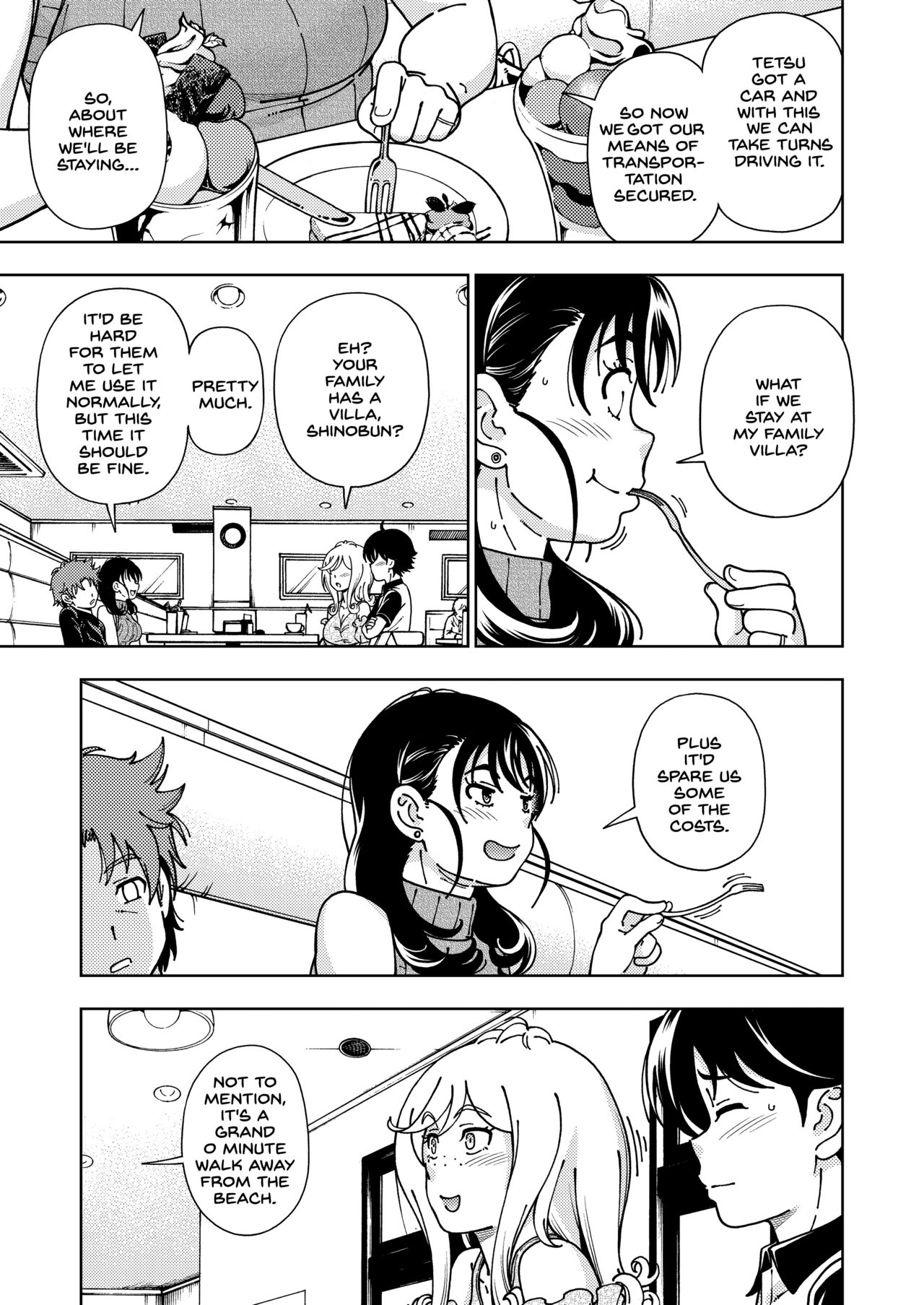 Honey Blonde Himawari - Two couples have hentai anal sex on the beach - 73 Pics - Image 8