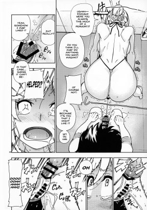 Honey Blonde Sakura - Busty hentai girlfriend pisses on his dick before he sticks it in her ass - 36 Pics - Page 19