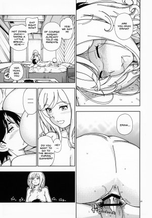 Honey Blonde Sakura - Busty hentai girlfriend pisses on his dick before he sticks it in her ass - 36 Pics - Page 30