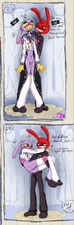 HornyFudge Jax X Thomas omorashi comic The Amazing Digital Circus - Page 11