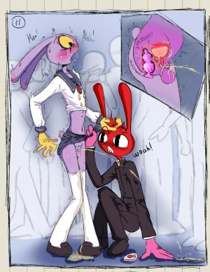 HornyFudge Jax X Thomas omorashi comic The Amazing Digital Circus - Page 7